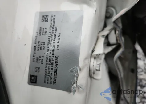 2014 Buick Verano Convenience from USA, damaged, VIN 1G4PR5SK7E4243509